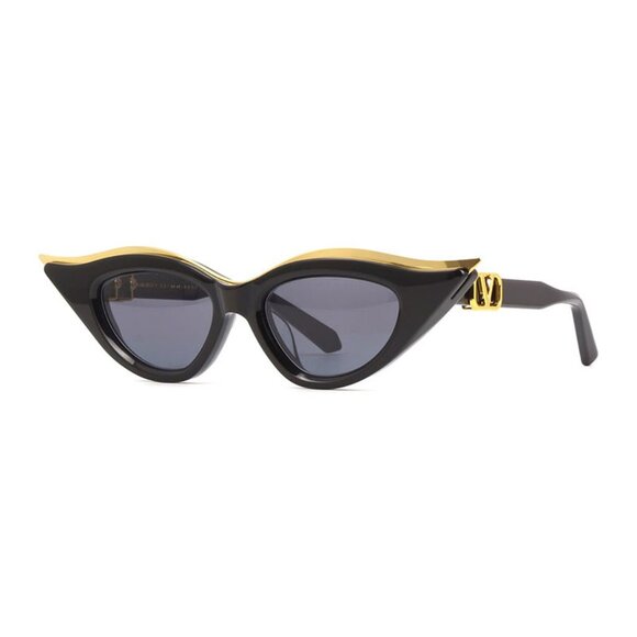 NEW VALENTINO SUNGLASSES, WOMEN BLACK CAT EYE EYEWEAR VALENTINO